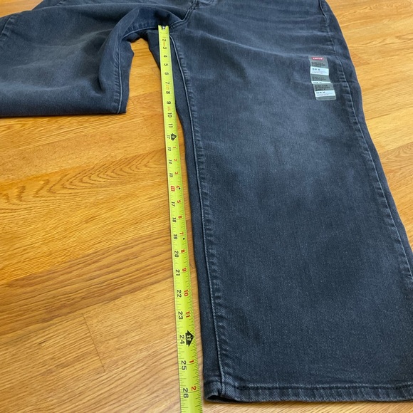 Levi's women's ribcage straight ankle jeans 16w Washed Black Classic Timeless - Picture 13 of 16